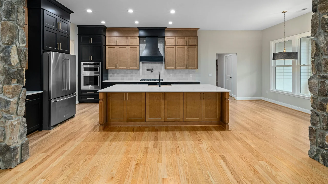 Hardwood Flooring construction detail