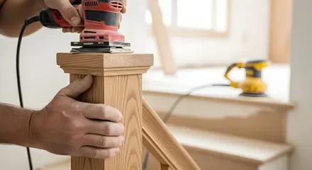 Refinishing install detail